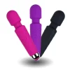 Premium Silicone Waterproof Vibrating Massage Wand for Women