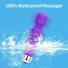 Premium Silicone Waterproof Vibrating Massage Wand for Women