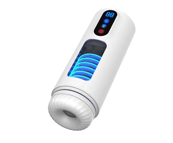 9-Mode Smart Automatic Sucking Male Masturbator Cup with 42°C Heating & Voice