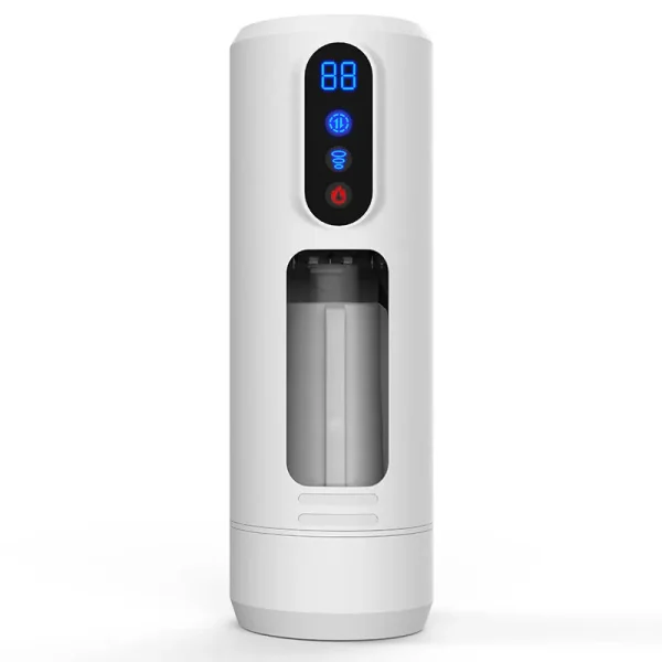 9-Mode Smart Automatic Sucking Male Masturbator Cup with 42°C Heating & Voice