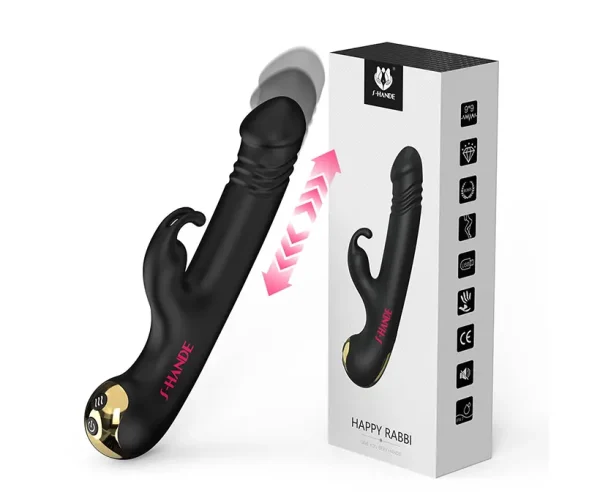Deep-Reach Automatic Piston Thrusting Vibrator for Women